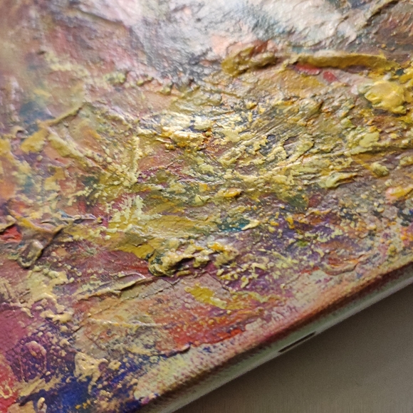 Abstract Cow Painting - Multicolor - Picture 8 of 13